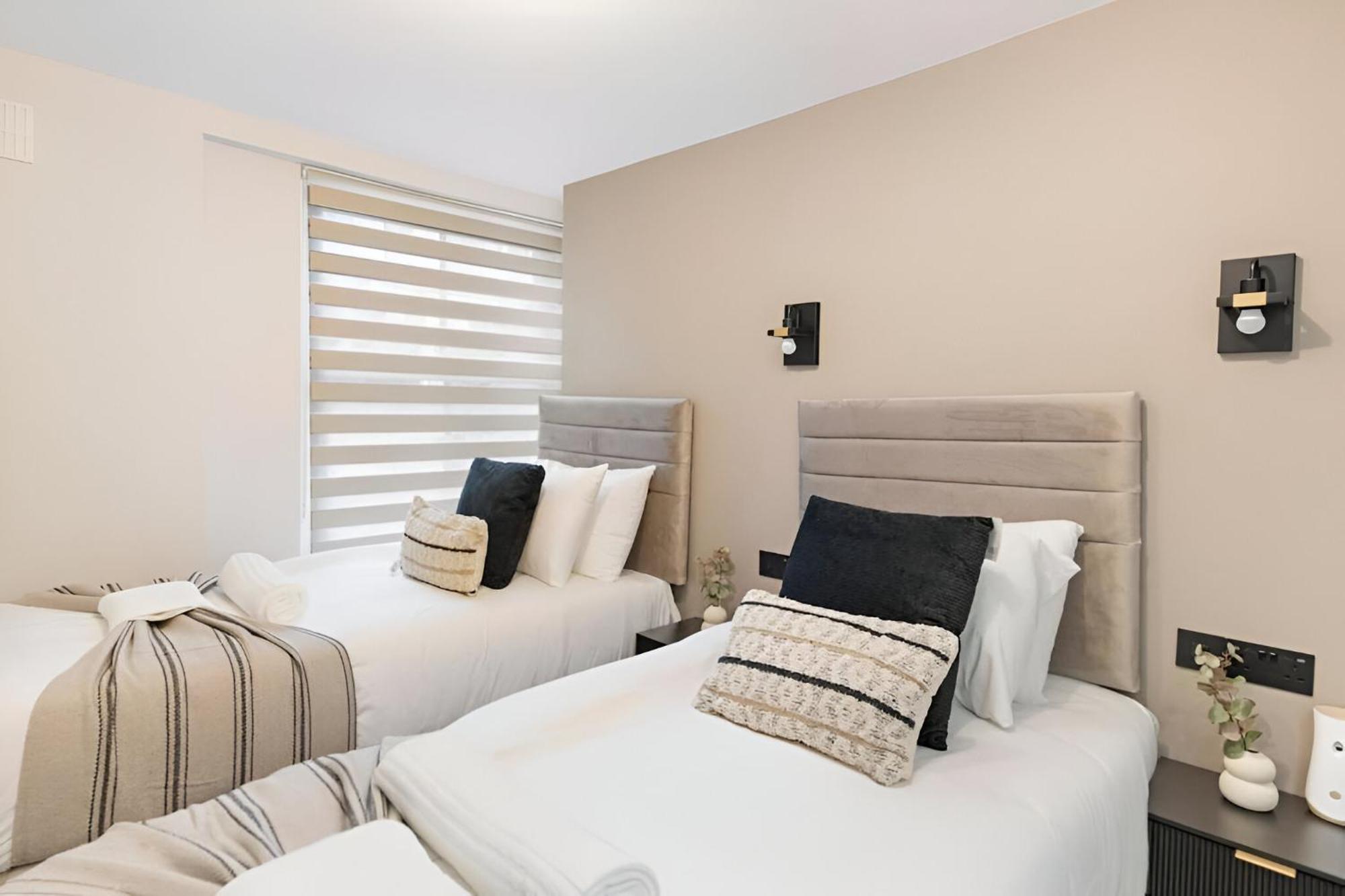 Urban Duo Escape: Trendy With Twin Beds * Лондон